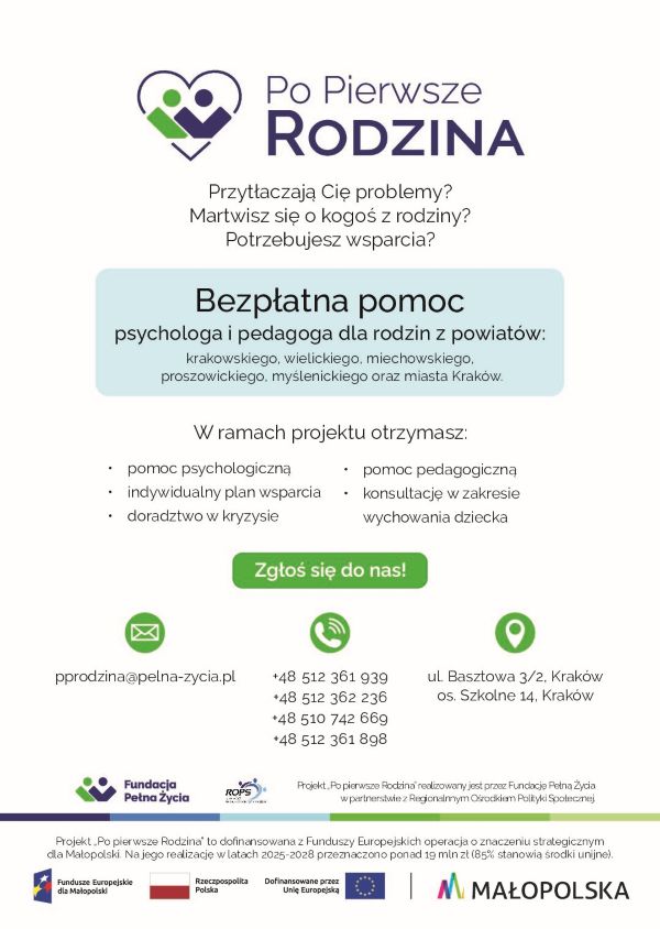 plakat po 1 rodzina
