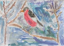 Ania lat 7, świetlica kl.1b, styczeń